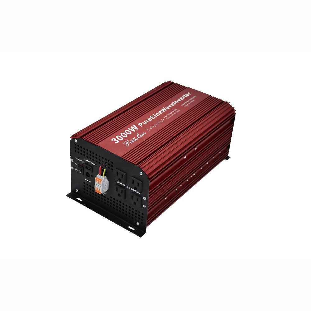 3000W pure sine wave inverter with LCD remote
